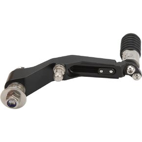 Gear Shift Shifter Lever,KIMISS Motorcycle Adjustable Gear Shift Lever Folding Shifter Pedal CNC aluminium Gear Shifter Pedal Replacement for F900R F900XR 2020‑2022 (Black)