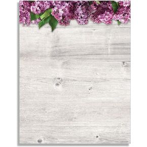 Lovely Lilac Stationery Paper - 80 Sheets