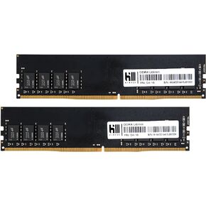 DDR4 RAM 32GB (2x16GB) 3200MHz 288-pin CL16 1.35V Intel XMP 2.0 UDIMM ذاكرة الكمبيوتر - أسود in Kuwait