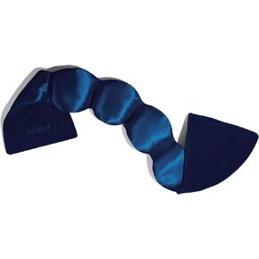 Nodpod Gentle Pressure Silk Sleep Mask | Patented Light Blocking Design for Sleeping, Travel & Relaxation | Bead Filled, Machine Washable (Pearl)