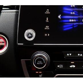 Bling Car Accessories Bling Steering Wheel Crystal Accessory Lnterior Sticker Lnterior Cover Lnterior Console Trim Compatible for Honda CRV 2017-2022