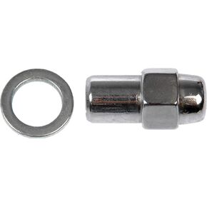 Dorman 611-105 Wheel Nut Chrome Mag Wheel 7/16-20, Hex 13/16 In., 10 Pack