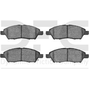 Dynamic Friction Company 3000 Semi-Metallic Brake Pads 1311-1592-00-Front Set