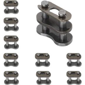 530 Drive Chain Master Link Replacement Fit For ATV Quad Scooter Motorcycle Go Kart Moped Pit Dirt Pocket Racing Bike Triumph Yamaha (10Pcs).