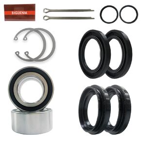 Front Wheel Bearing Seals for Honda FourTrax 300 TRX300FW Rancher 350 400 420 TRX 350 400 420 Only for 4x4 OEM# 91051-HC5-003 91209-HN2-003 91256-HC5-003