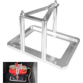 universal battery tray hold down Relocation Billet Box compatible with Optima Red Yellow Blue Top 34 34/78 D34 D34/78 34M D34M aluminum billet