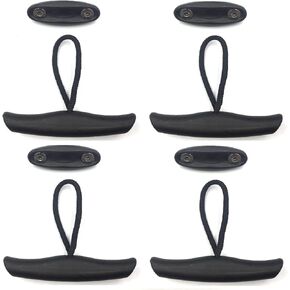 Anndason 4 PCS Kayak Canoe Carry Handle Pull Handle T-Handle with Cord and Pad Eyes