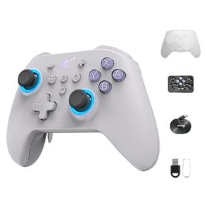 Gulikit KK3 Max Controller, Kingkong 3 Controller, Nintendo Switch Controller with Hall effect Joysticks and Triggers, 1000Hz Wireless Polling Rate, 4 Back Button, Compatible with Switch/Switch OLED
