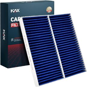 KAX Cabin Air Filter, GCF010(CF10388) Replacement for Armada(2005-2015), Titan(2004-2015), NV2500(2012-2014), NV3500(2012-2014), QX56(2004-2010), ACF010, CP388, Includes Activated Carbon, Pack of 2
