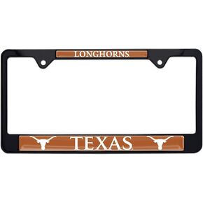 University of Texas Longhorn Black License Plate Frame