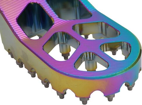 Motorcycle Foot Peg Pedal Rest Footpeg Compatible To TTR110 TTR110E 2011-2022 Dirt Bike BLUE in Saudi Arabia