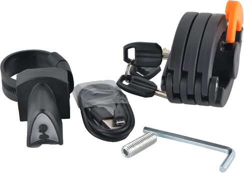 قفل دراجة لافيلو قابل للطي، مستوى أمان عالٍ، قفل دراجة قابل للطي عالي التحمل مع دعامة in Kuwait