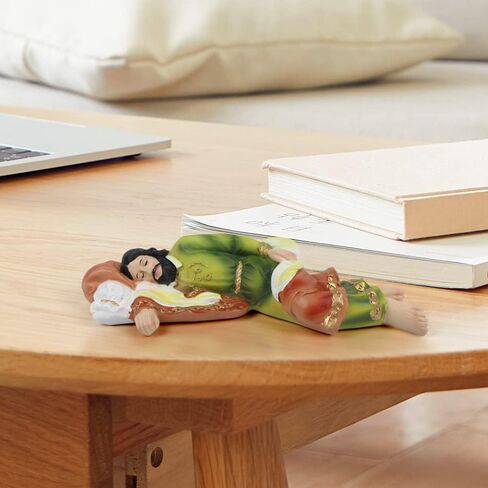 تمثال القديس يوسف النائم، تمثال من الراتينج للقديس يوسف الديني الكاثوليكي لتزيين مكتب السيارة والمنزل... in Kuwait