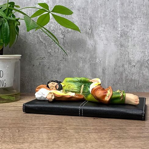 تمثال القديس يوسف النائم، تمثال من الراتينج للقديس يوسف الديني الكاثوليكي لتزيين مكتب السيارة والمنزل... in Kuwait