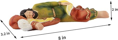 تمثال القديس يوسف النائم، تمثال من الراتينج للقديس يوسف الديني الكاثوليكي لتزيين مكتب السيارة والمنزل... in Kuwait