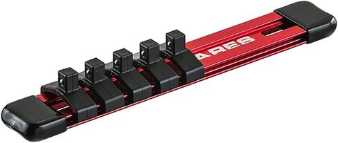 ARES 59000-5-Piece 1/2-Inch Drive Non-Marring Impact Lug Nut Socket Set - Protective Sleeves and Inserts Prevent Damage to Wheels and Lugs - Storage Rail Included in Saudi Arabia