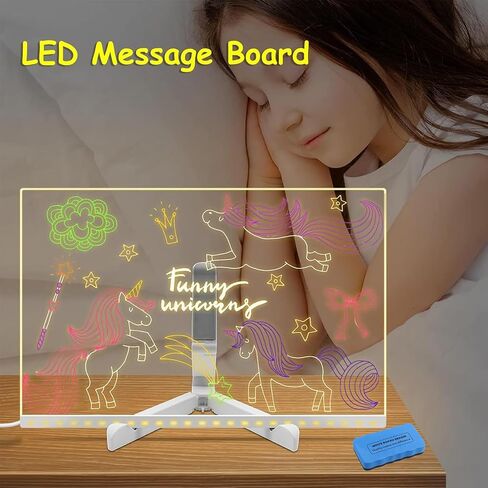 14-Color Markers for LED Note Board with Colors– Compatible with Light-Up Acrylic Message Boards and LED Writing Boards in Saudi Arabia