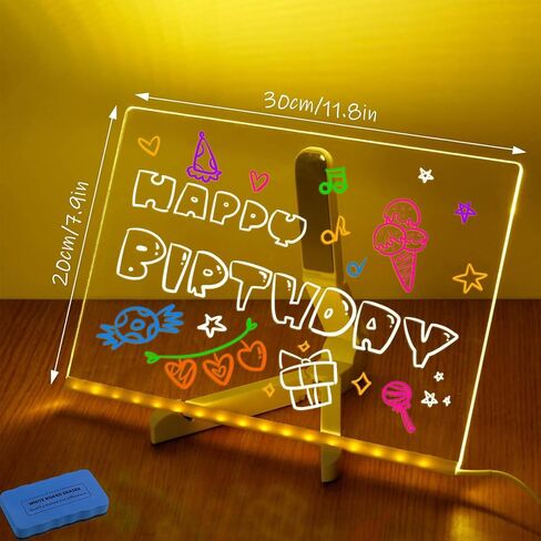 14-Color Markers for LED Note Board with Colors– Compatible with Light-Up Acrylic Message Boards and LED Writing Boards in Saudi Arabia