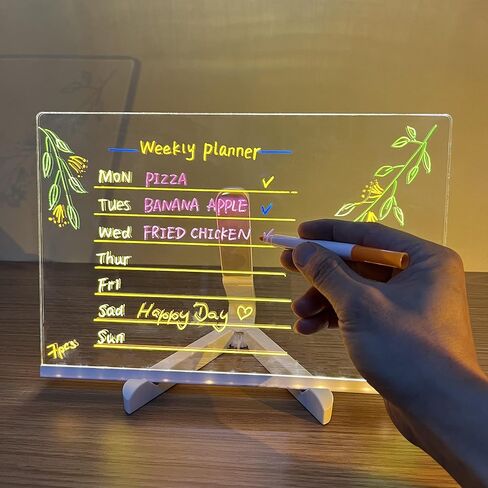 14-Color Markers for LED Note Board with Colors– Compatible with Light-Up Acrylic Message Boards and LED Writing Boards in Saudi Arabia