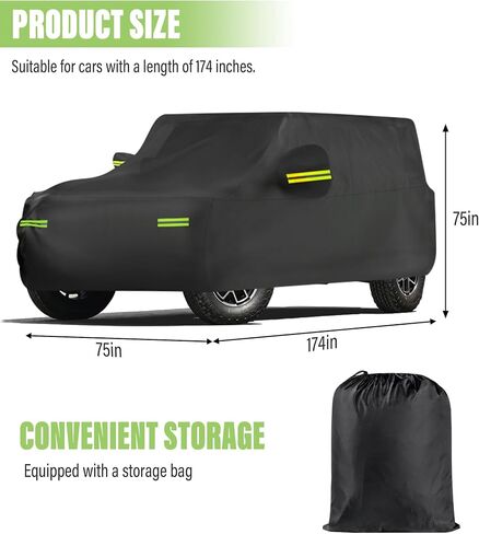 RACOONA Car Covers,Car Covers for Automobiles,Car Cover Waterproof All Weather,Car Accessories Universal Car Rain Sun UV Protection Snow Cover (Custom Fit Camry Accord) in Saudi Arabia