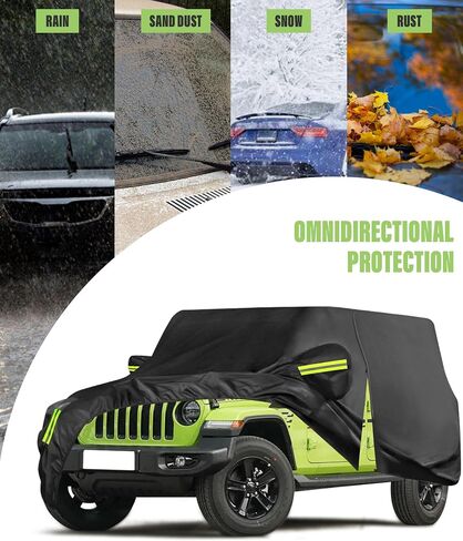 RACOONA Car Covers,Car Covers for Automobiles,Car Cover Waterproof All Weather,Car Accessories Universal Car Rain Sun UV Protection Snow Cover (Custom Fit Camry Accord) in Saudi Arabia