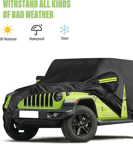 RACOONA Car Covers,Car Covers for Automobiles,Car Cover Waterproof All Weather,Car Accessories Universal Car Rain Sun UV Protection Snow Cover (Custom Fit Camry Accord) in Saudi Arabia