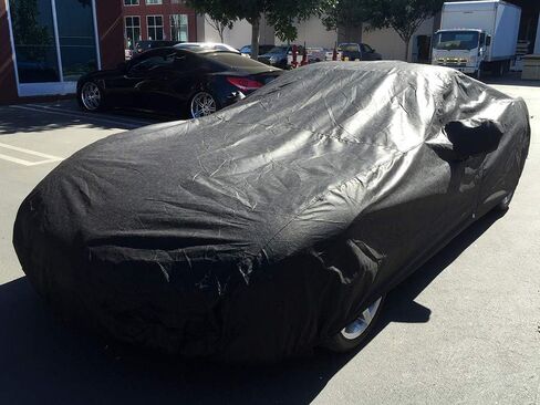 غطاء سيارة كبير الحجم لسيارة C6 2005-2013 كورفيت أسود in Kuwait