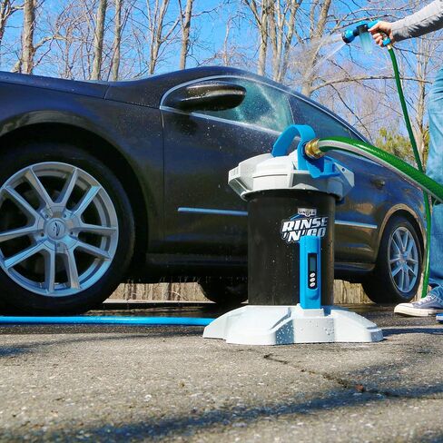 نظام غسيل السيارات Unger Professional Rinse 'n' Go Spotless مع فلتر إزالة الأيونات - نظام مياه نظيف، مياه منزوعة الأيونات، نتائج خالية من الخطوط، رائع للقوارب والسيارات والمركبات الترفيهية والألواح الشمسية in Kuwait