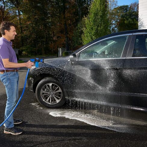 نظام غسيل السيارات Unger Professional Rinse 'n' Go Spotless مع فلتر إزالة الأيونات - نظام مياه نظيف، مياه منزوعة الأيونات، نتائج خالية من الخطوط، رائع للقوارب والسيارات والمركبات الترفيهية والألواح الشمسية in Kuwait