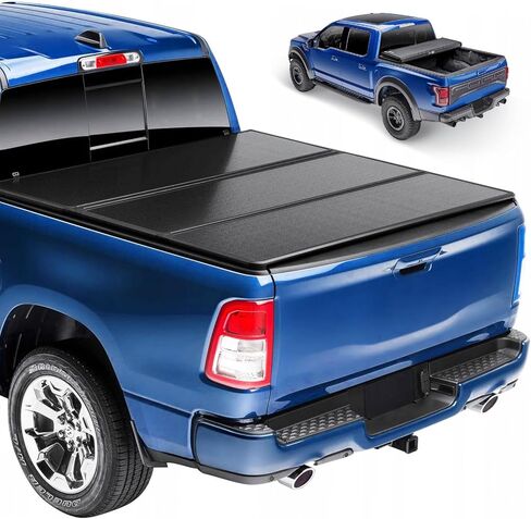 AEagle Soft Roll-up Truck Bed Tonneau Cover for 2019-2023 Ram 1500 New Body (Excl. Classic), Fleetside 5.7 ft 67 in Bed Without rambox, AETRD049-DG1923 in Kuwait