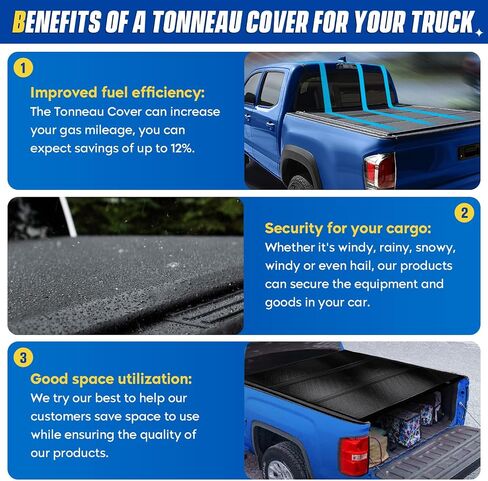 AEagle Soft Roll-up Truck Bed Tonneau Cover for 2019-2023 Ram 1500 New Body (Excl. Classic), Fleetside 5.7 ft 67 in Bed Without rambox, AETRD049-DG1923 in Kuwait