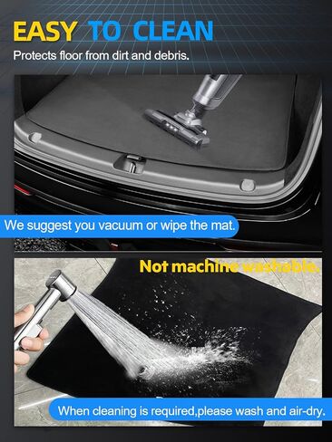 Model Y Trunk Mats Velvet Cargo Mats Compatible with Tesla Model Y 2023 2022 2021 2020 Custom Fit All Weather Cargo Liner Rear Trunk Liner Interior Accessories in Kuwait
