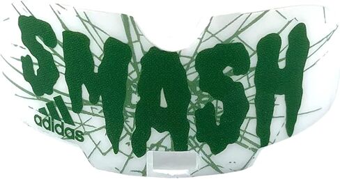 Adidas Smash Mouth Guard - One Size Fits All, Works with or Without Braces, Includes Optional Tether, for All Sports, Football, Hockey, Lacrosse, Soccer, Basketball in Kuwait