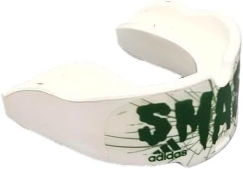 Adidas Smash Mouth Guard - One Size Fits All, Works with or Without Braces, Includes Optional Tether, for All Sports, Football, Hockey, Lacrosse, Soccer, Basketball in Kuwait