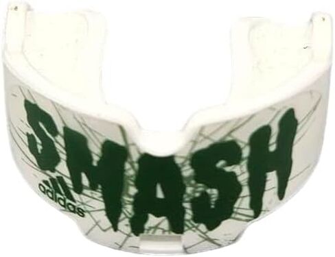 Adidas Smash Mouth Guard - One Size Fits All, Works with or Without Braces, Includes Optional Tether, for All Sports, Football, Hockey, Lacrosse, Soccer, Basketball in Kuwait