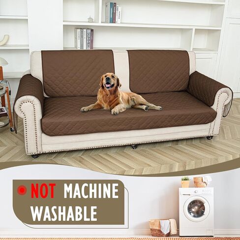 fuguitex Waterproof Dog Blanket Faux Pu Leather Couch Cover Non-Slip Sofa Cover for Sectional Couch Protector Cat(30 * 97,Grey) in Saudi Arabia