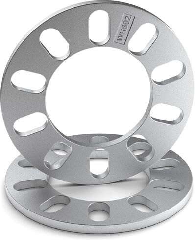 White Knight Wheel Adapters & Spacers - 2 Cast Aluminum 5x4.5 Wheel Spacers - Carbon Steel Trailer Wheel Spacers for Durable Construction & Easy Installation - 602-2 in Saudi Arabia