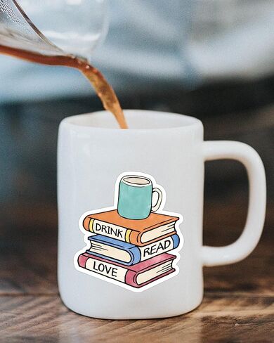 مجموعة من 100 قطعة من ملصقات كتب القراءة لأجهزة الكمبيوتر المحمول الخاصة بزجاجة المياه، وملصقات لمحبي الكتب للأطفال البالغين من محبي الكتب، ومكافآت قراءة المعلمين للطلاب، وديكورات هدايا الكتب بكميات كبيرة in Kuwait