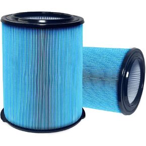 2 Pack VF5000 Filter for Ridgid Shop Vac 5-20 Gallon WD1450/WD0970/WD1270/RV2400A,Replacement 3-Layer Filters for Rigid Wet Dry Vacuum 16 14 Gal