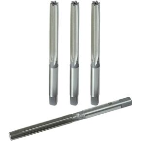 34mm 40mm High Precision Straight Shank Hand Reamer with HSS Alloy Steel Reamer Inserts Chucking Machine Cutter Tool(38mm Alloy Steel)