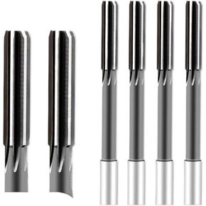 HSS Machining Tool Spiral Flute Reamer Cobalt Cutting H7 Straight Shank Diameter 2mm-16mm for Metal Steel Aluminum Hole Drill(5mm)