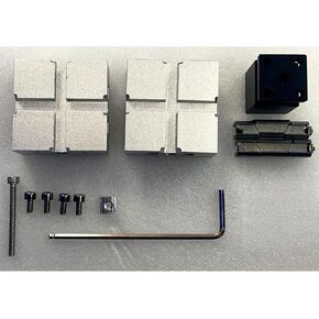 Heighten Set Accessories for Mini Metal Lathe, Includes Tooling Parts and Hardware