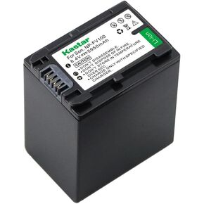 Kastar NPFH100 Battery (1-Pack) for Sony NP-FH100, FH60, FH70, NP-FH90, TRV and Sony DCR-DVD405 407E 408 410E 450 602E 610 650E DCR-HC96 DCR-SR85 HDR-HC9 HDR-UX20 HDR-SR12 DCR-SR65E XR500E Camera