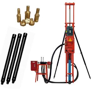 Mobile DTH Drilling Rig – Small Borehole Drill for Mining and Water Well Applications