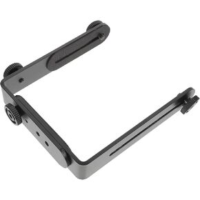 Gadpiparty L-Shape Flash Light Bracket Camera Bracket Mount 1/4 Inch Screw for DSLR Camera