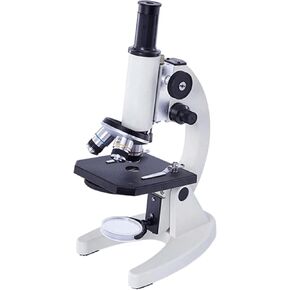 Monocular Microscope, monocular Straight Tube with 45° Tilt with Handpiece Clip,Powerful Biological Microscopes