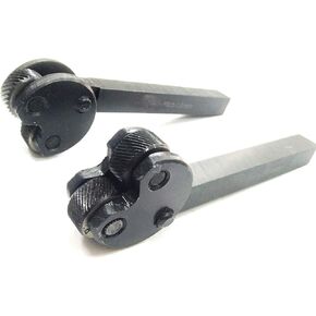 Buyohlic 2 Wheel Pivot Head Tools Pattern 1/2 "Sq. Shank (Pitch 2.0 Mm)