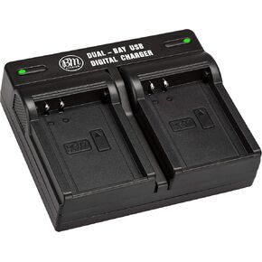 BM Premium BLN1 Dual Battery Charger for Olympus Pen F, OM-D E-M1, OM-D E-M5, OM-D E-M5 Mark II, OM-D E-P5 Digital SLR Camera