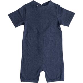 Kids Adaptive, Anti-Strip Back-Zip Lightweight Romper Made With 100% Organic Cotton | Designed for Special Needs