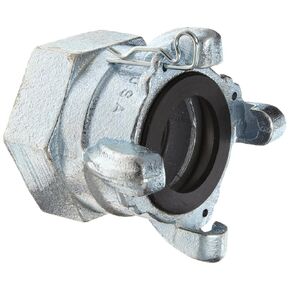 Dixon Air King AM28 Iron Air Hose Fitting, 4 Lug Quick Acting Coupling, 2" NPT Female End